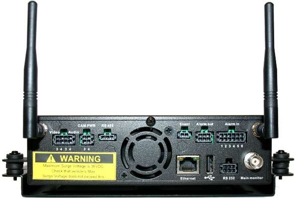 4ch H.264 Mobile HDD DVR with GPS & WiFi